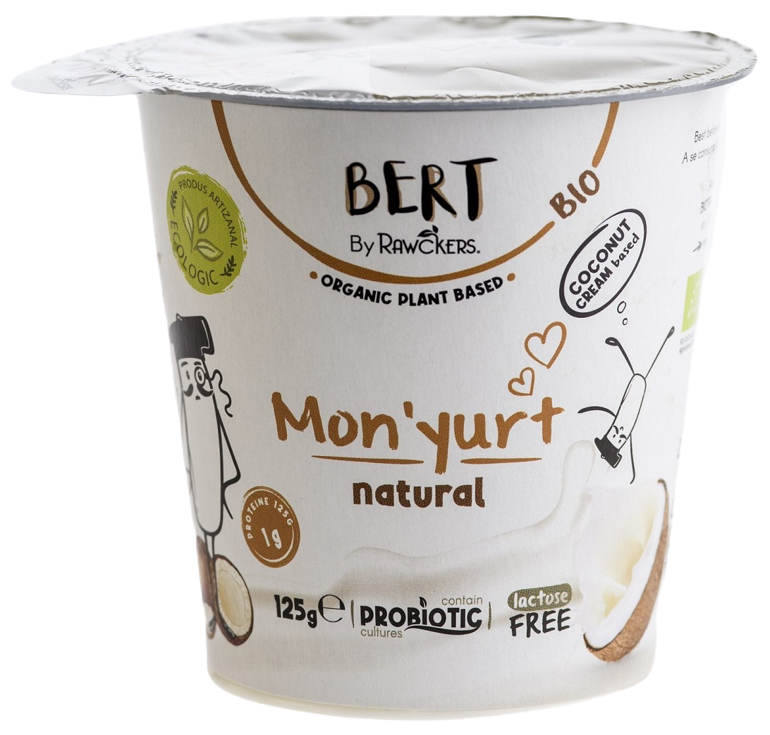 PRODUKT KOKOSOWY BEZ DODATKU CUKRÓW BIO 125 g - BERT