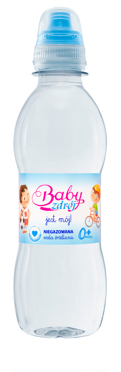 WODA ŹRÓDLANA NIEGAZOWANA BOY 250 ml - AQUA EAST (BABY ZDRÓJ)