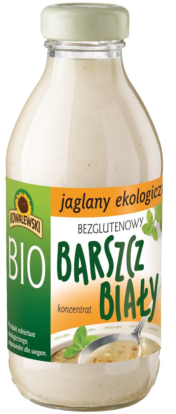 BARSZCZ BIAŁY JAGLANY BEZGLUTENOWY KONCENTRAT BIO 320 ml - KOWALEWSKI - obrazek 2