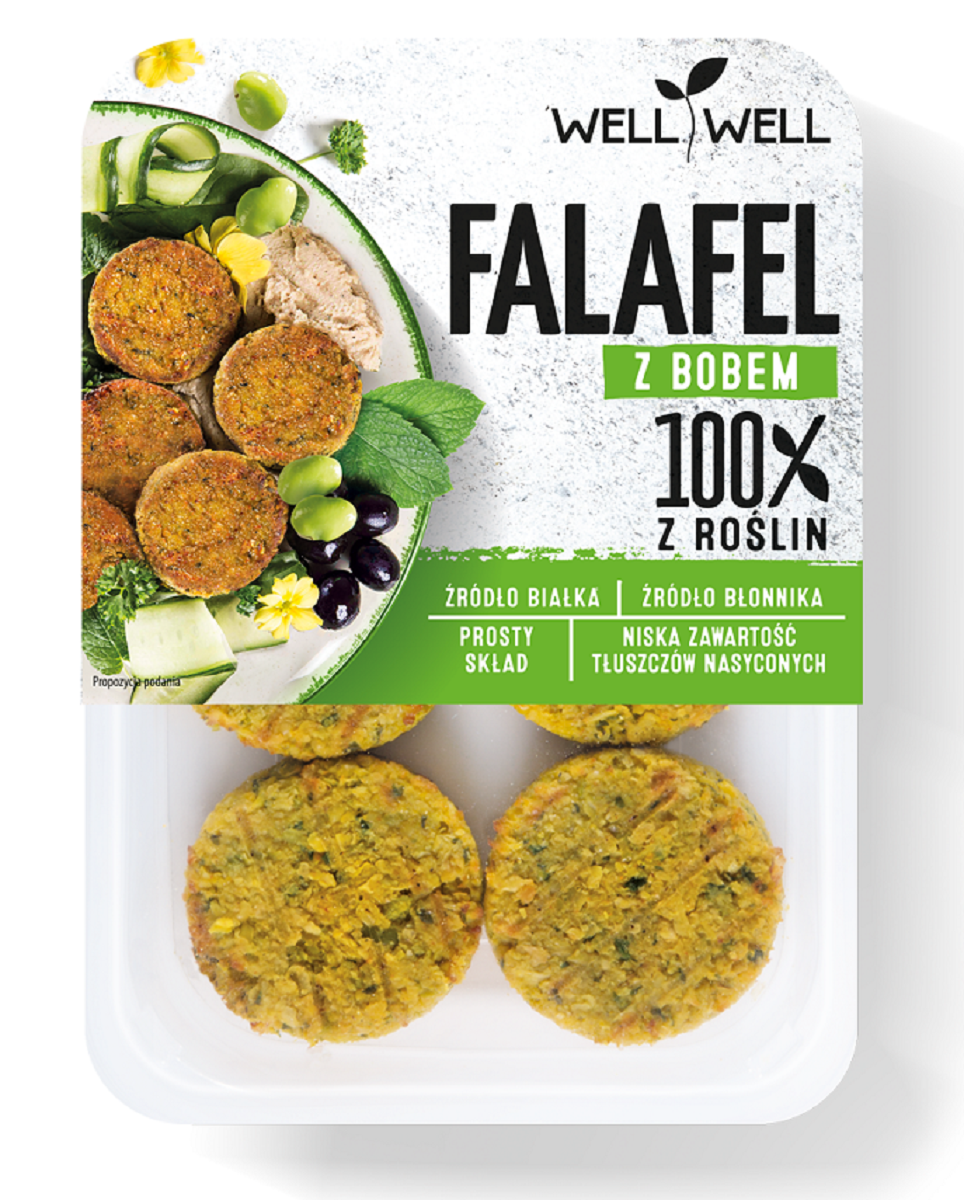 FALAFEL Z BOBEM 200 g - WELL WELL