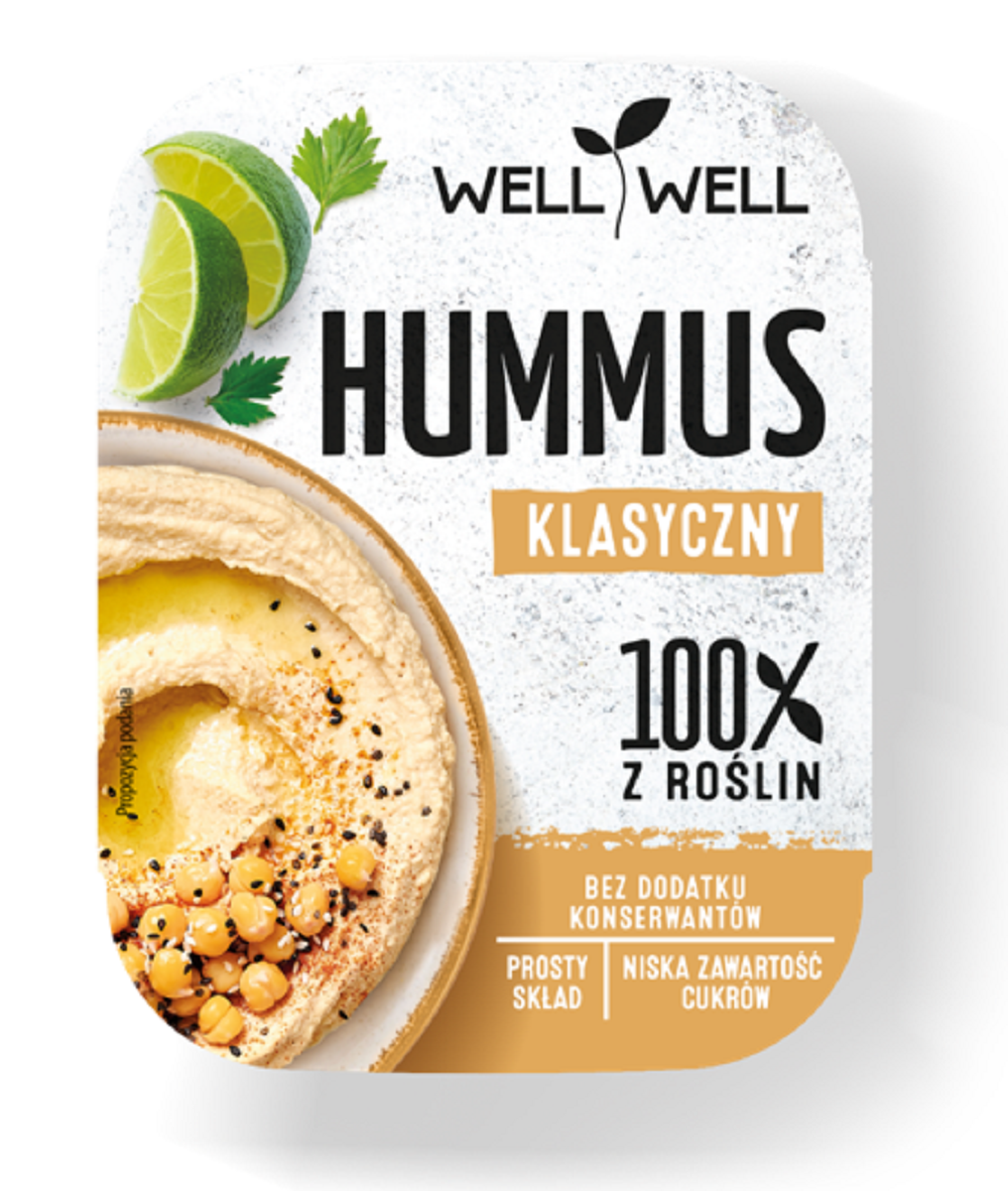 HUMMUS KLASYCZNY 125 g - WELL WELL
