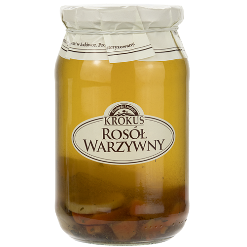 BULION WARZYWNY BEZ DODATKU CUKRÓW BEZGLUTENOWY 810 ml - KROKUS