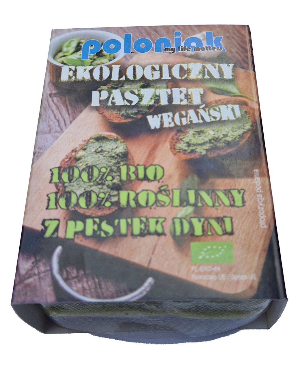 PASZTET WEGAŃSKI Z PESTEK DYNI BIO 200 g - POLONIAK