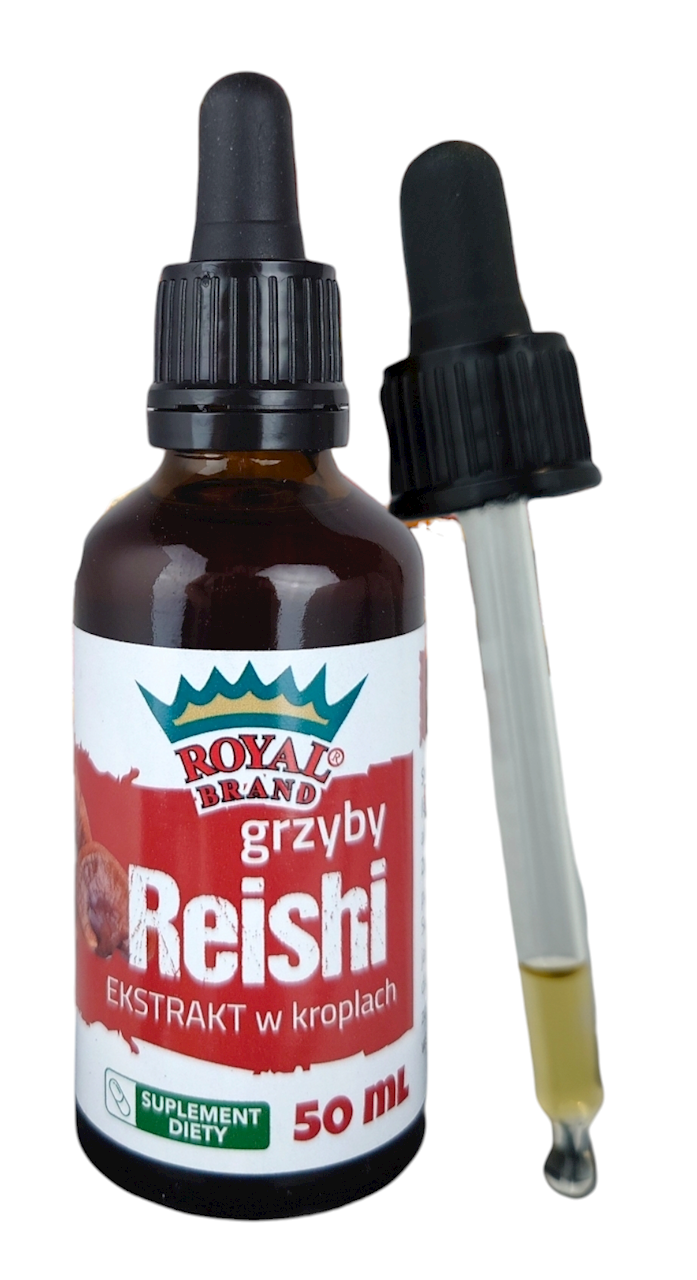 EKSTRAKT Z GRZYBÓW REISHI 50 ml - ROYAL BRAND - obrazek 2