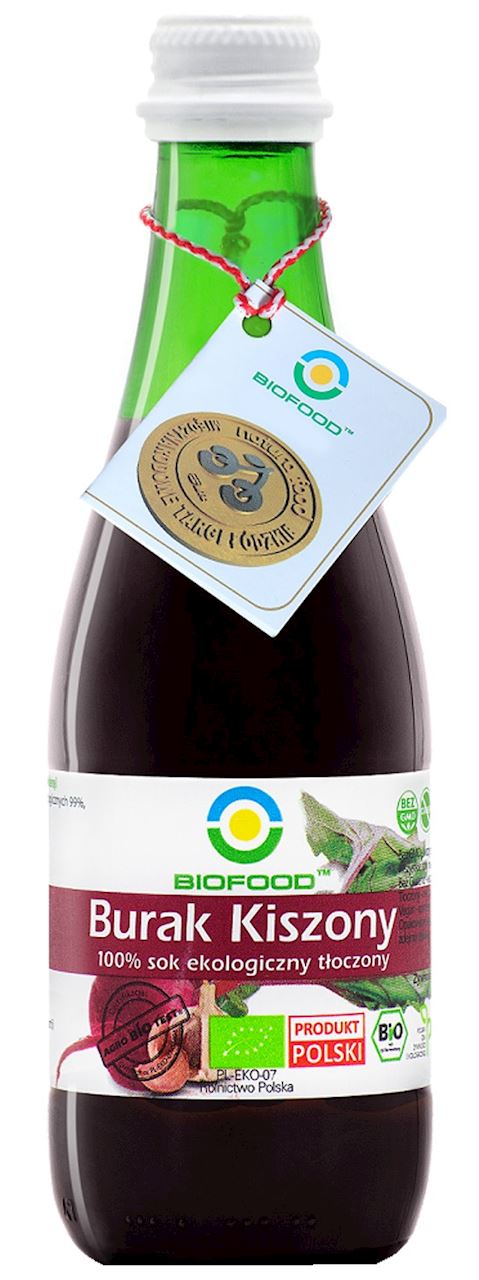 SOK Z BURAKA KISZONEGO NFC BEZGLUTENOWY BIO 300 ml - BIO FOOD