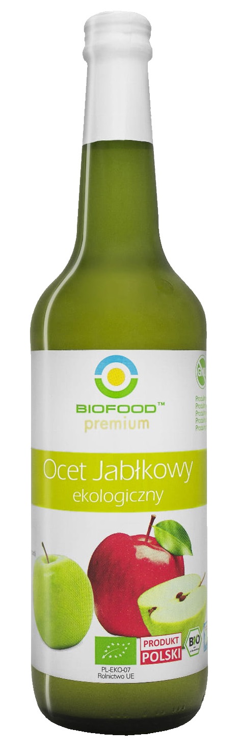 OCET JABŁKOWY 5 % NIEFILTROWANY BIO 700 ml - BIO FOOD