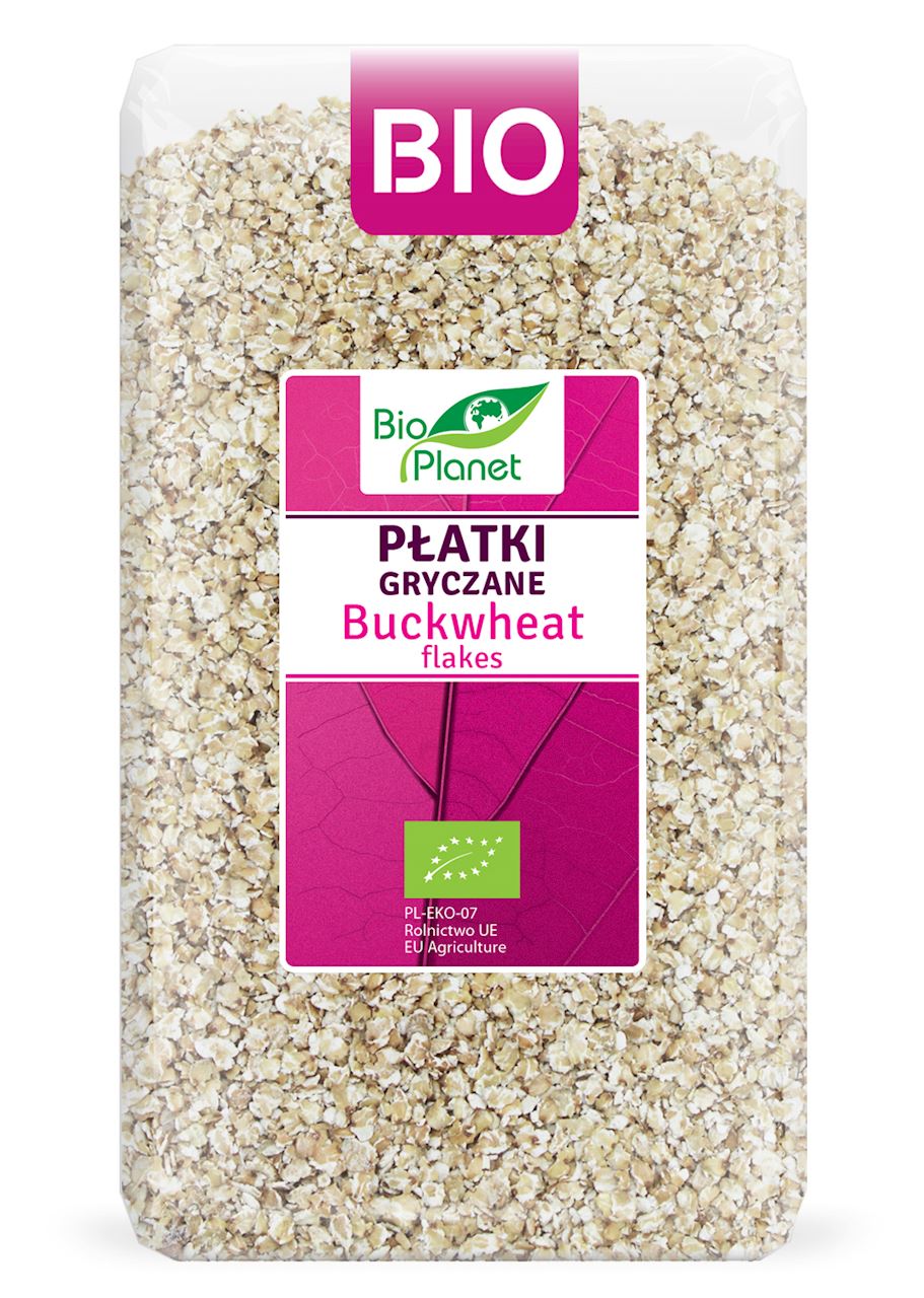 PŁATKI GRYCZANE BIO 600 g - BIO PLANET