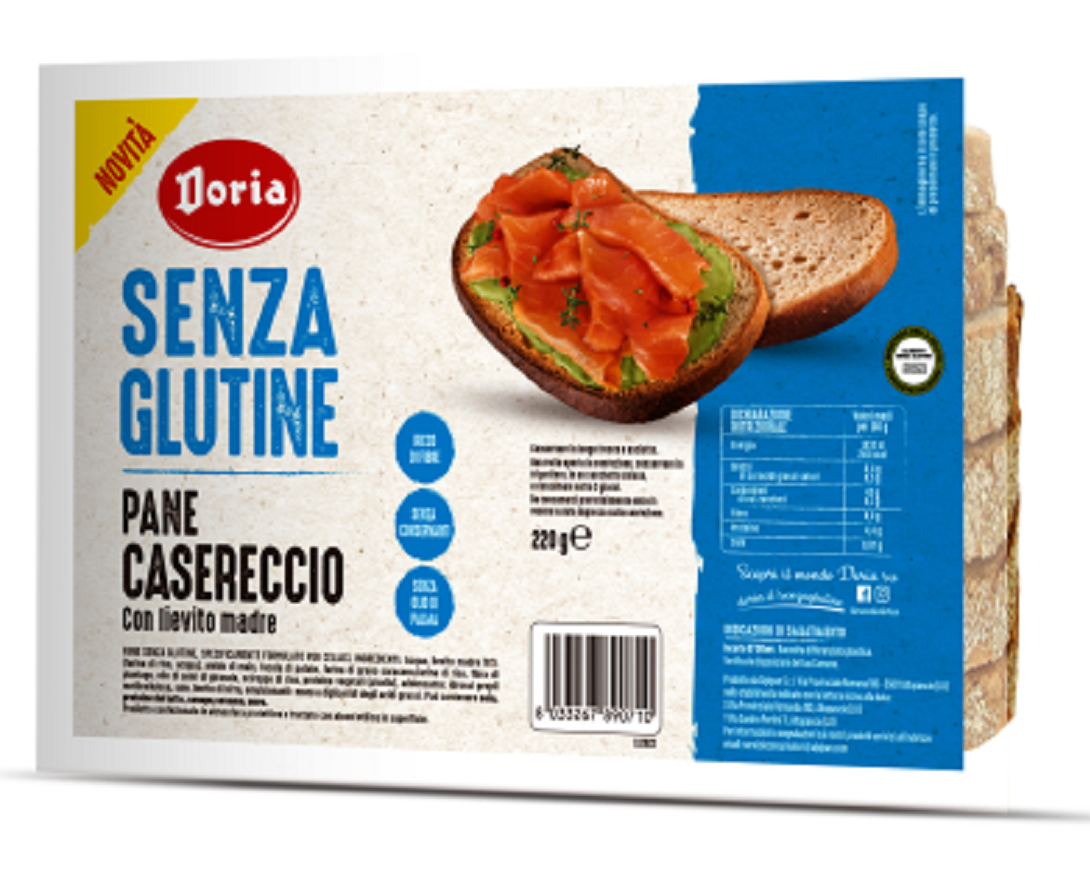 CHLEB DOMOWY KROJONY BEZGLUTENOWY 220 g - DORIA