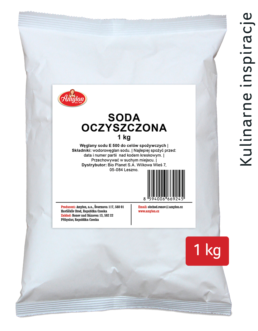 SODA OCZYSZCZONA 1 kg - AMYLON