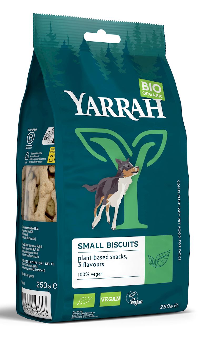 (DLA PSA MAŁEJ RASY) PRZYSMAK - CIASTKA ZBOŻOWE BIO 250 g - YARRAH
